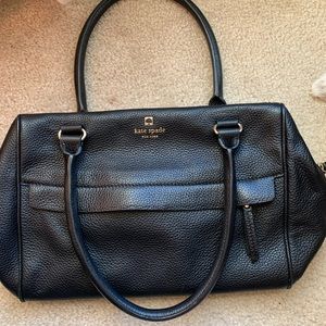 Kate Spade black medium size satchel